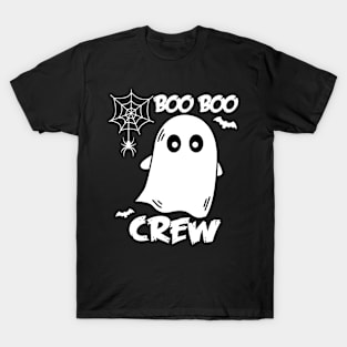 Boo Boo Crew Nurse Shirts Halloween Nurse Shirts for Women T-Shirt